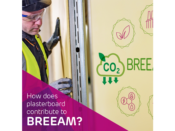 How plasterboard contributes to BREEAM