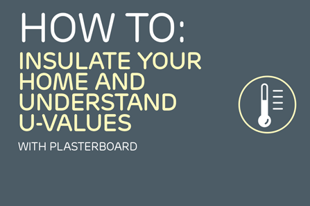 Diagrams: how to insulate your home and understand U-values